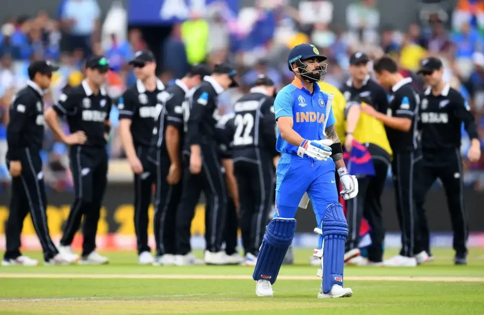 Virat Kohli was dismissed for just 1 run in the match.