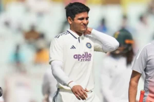 Gill likely to miss second Test against South Africa.