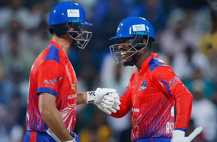 Gurbaz and Cutting powered Stallions to a huge 134.