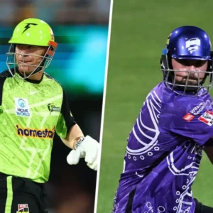 Hobart Hurricanes vs Sydney Thunder.