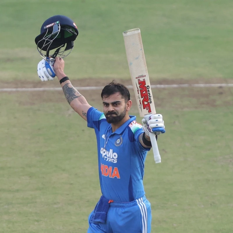 Virat Kohli during an ODI match vs SA.