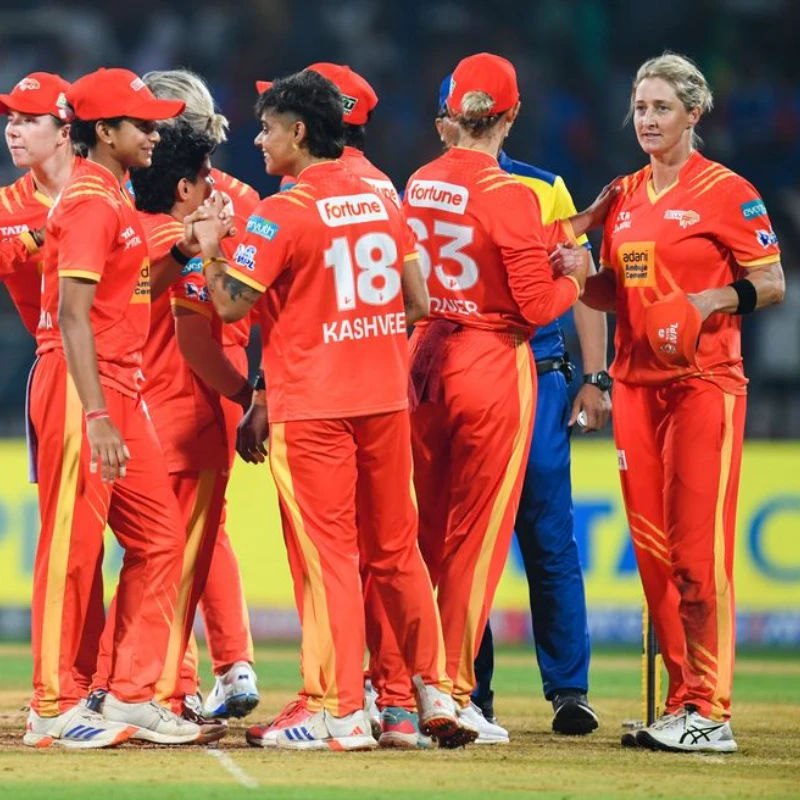 Gujarat Giants face Mumbai Indians on Tuesday.