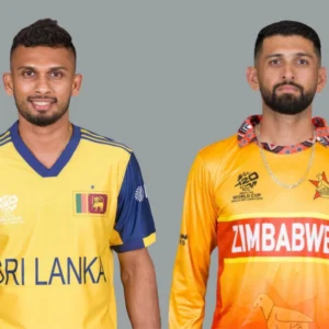 Sri Lanka vs Zimbabwe.