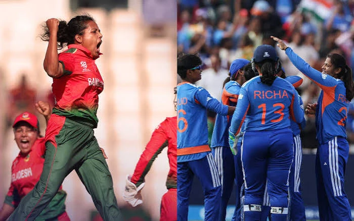 India Women face Bangladesh Women in the ICC Women T20 World Cup clash.