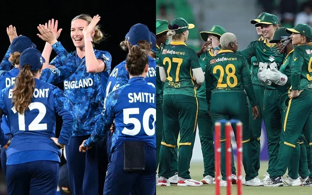 England Women face South Africa Women in the ICC Women T20 World Cup clash.