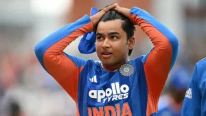 Statistical breakdown of the youngest Indian cricketers to score a half century in Test, ODI and T20I formats.