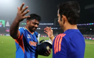Sanju Samson was dropped from India's T20I squad despite winning the World Cup Player of the Tournament award.