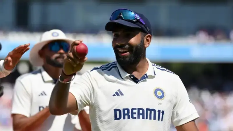 Jasprit Bumrah trends online as medical team confirms knee injury forces him out of squad.